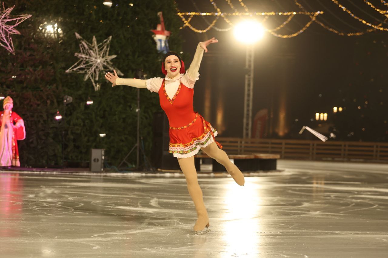 Главный каток Минобороны России в парке «Патриот»