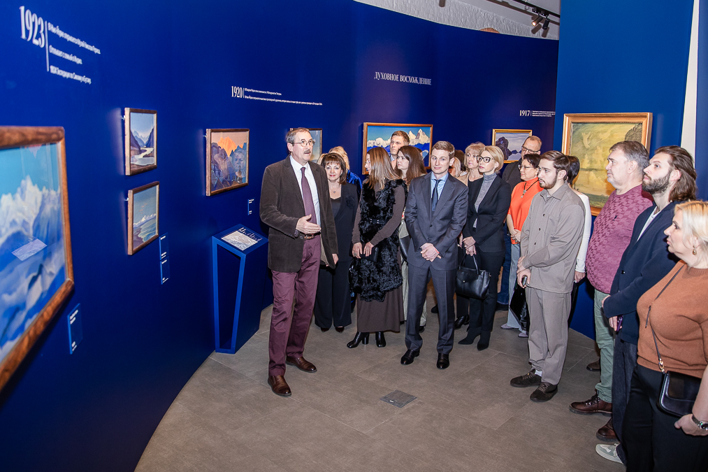 Ретроспективная выставка работ Николая Рериха в Звенигороде