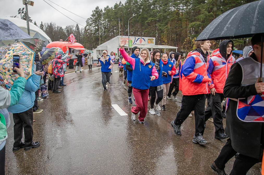 Эстафета «Огонь жизни» в Одинцово