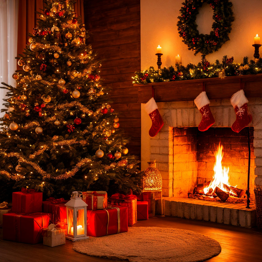 Как безопасно украсить дом к Новому году?