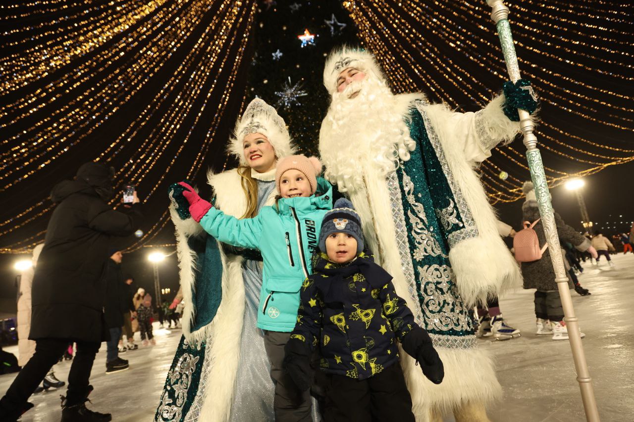 Главный каток Минобороны России в парке «Патриот»