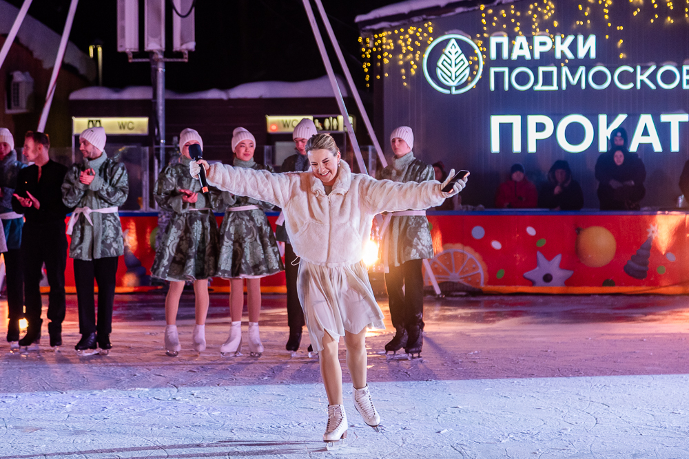 Ледовое шоу «Сказ о Руси» в парке Малевича