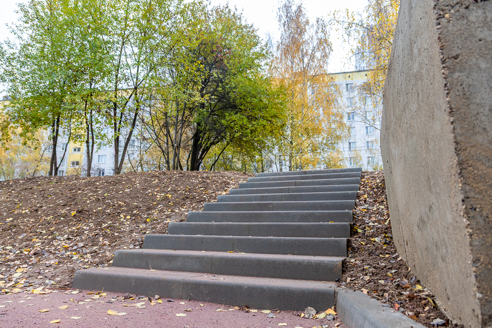 Комсомольский пруд в Одинцово после реконструкции