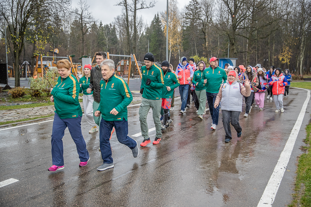 Эстафета «Огонь жизни» в Одинцово