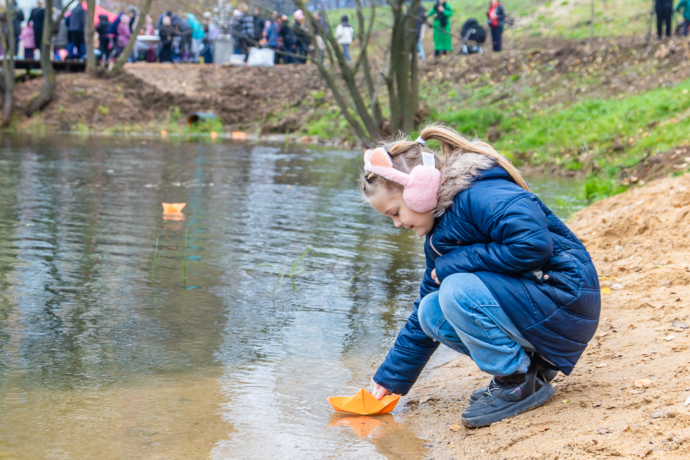 Комсомольский пруд в Одинцово после реконструкции