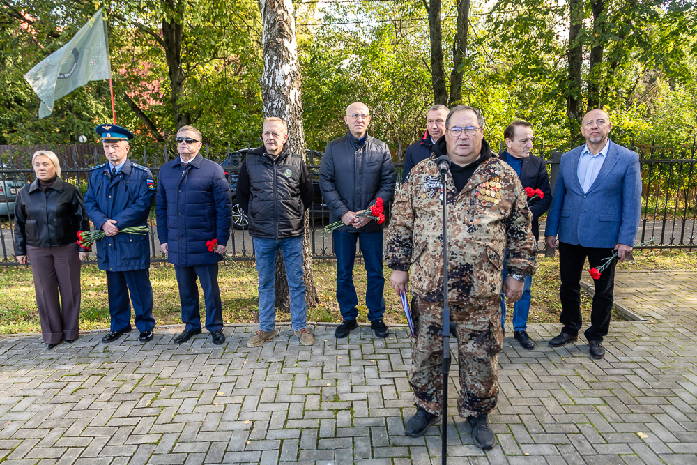 Захоронение на братской могиле в Ершово