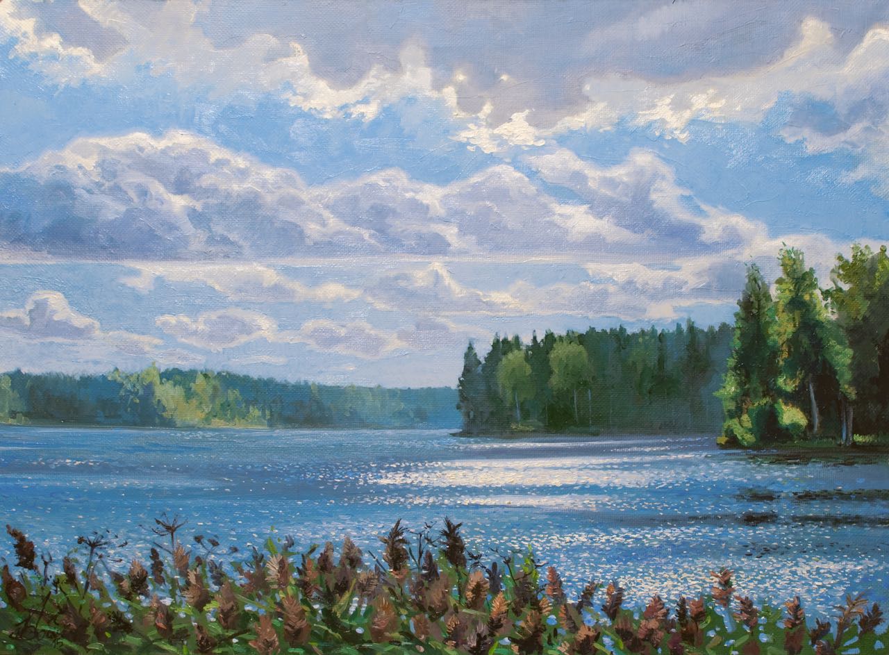 Выставка художника Константина Иванова в Одинцово