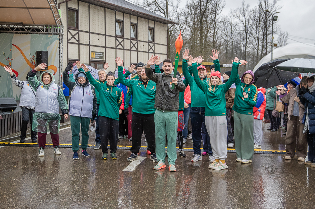 Эстафета «Огонь жизни» в Одинцово