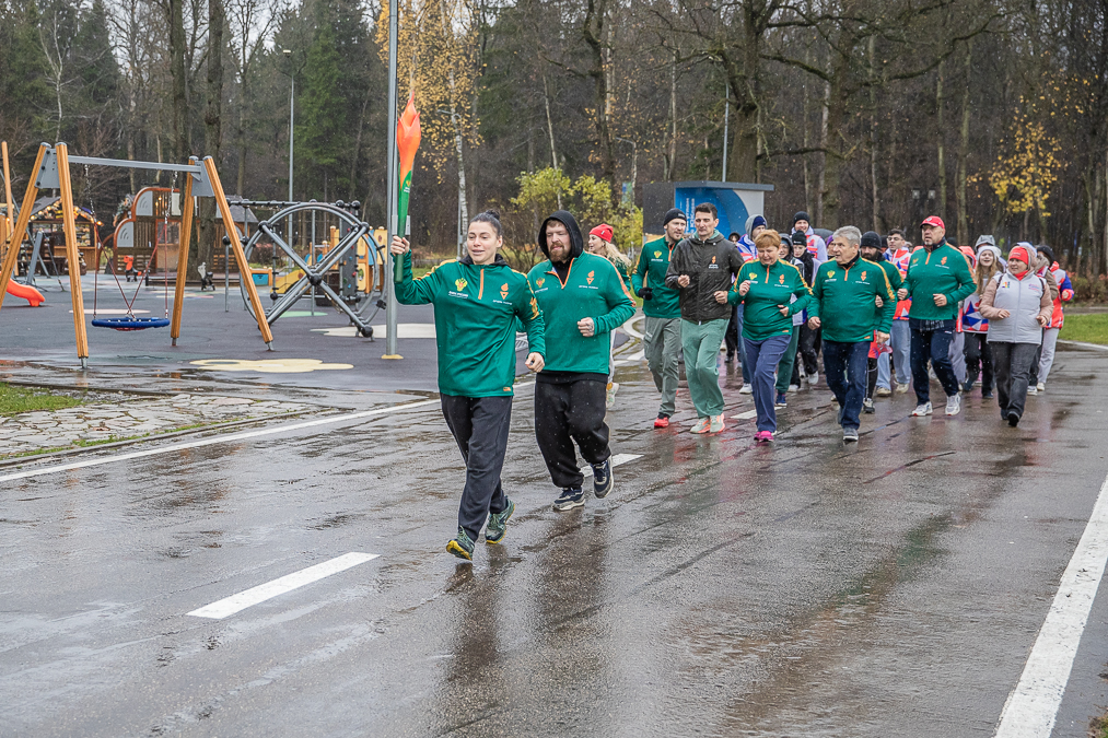 Эстафета «Огонь жизни» в Одинцово