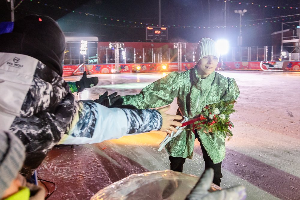 Ледовое шоу «Сказ о Руси» в парке Малевича