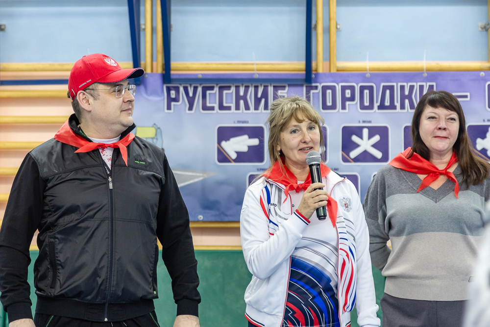 «Играем в городки — сохраняем традиции» в школе «Дружба»