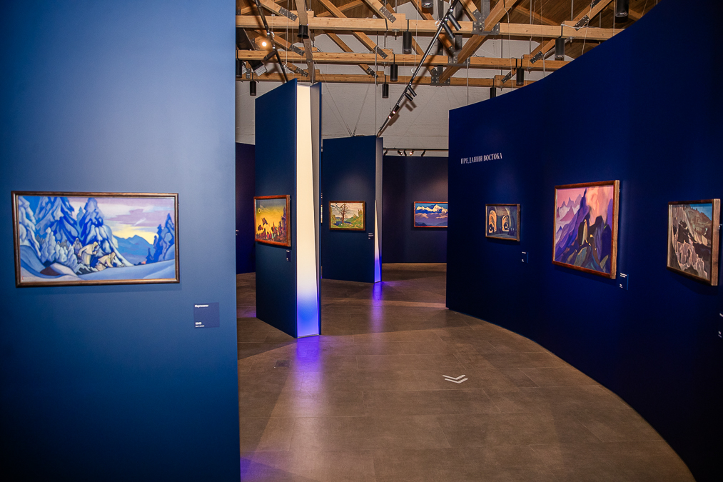 Ретроспективная выставка работ Николая Рериха в Звенигороде