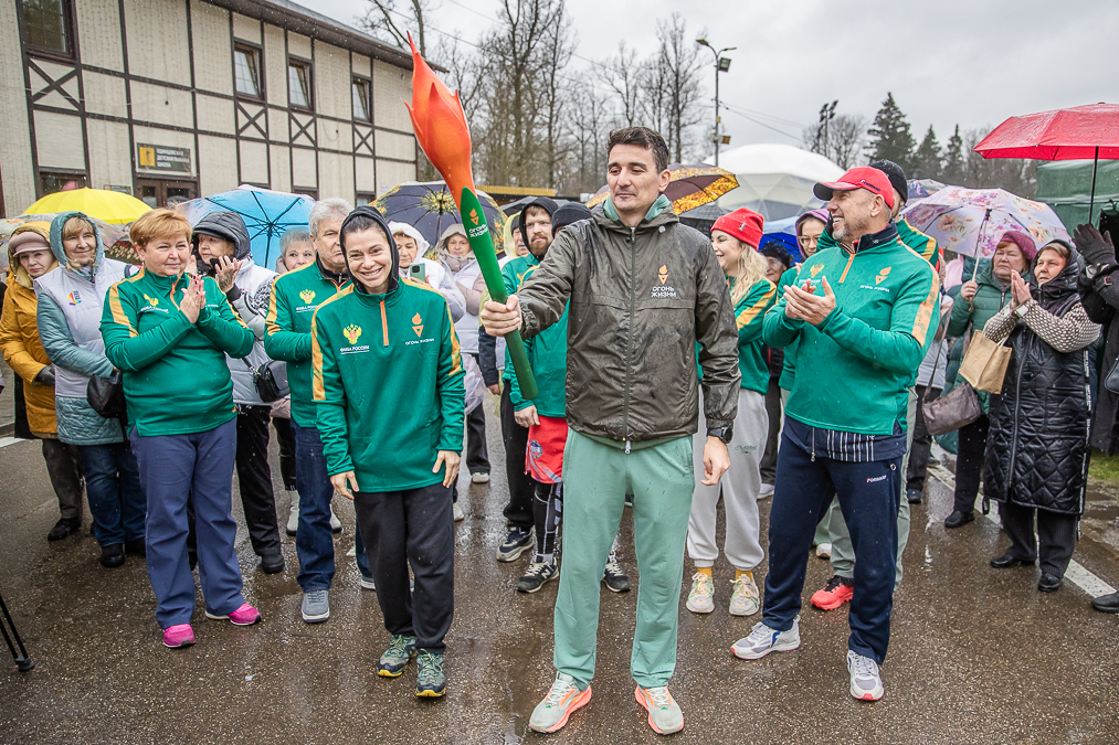 Эстафета «Огонь жизни» в Одинцово
