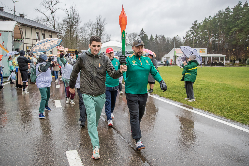 Эстафета «Огонь жизни» в Одинцово