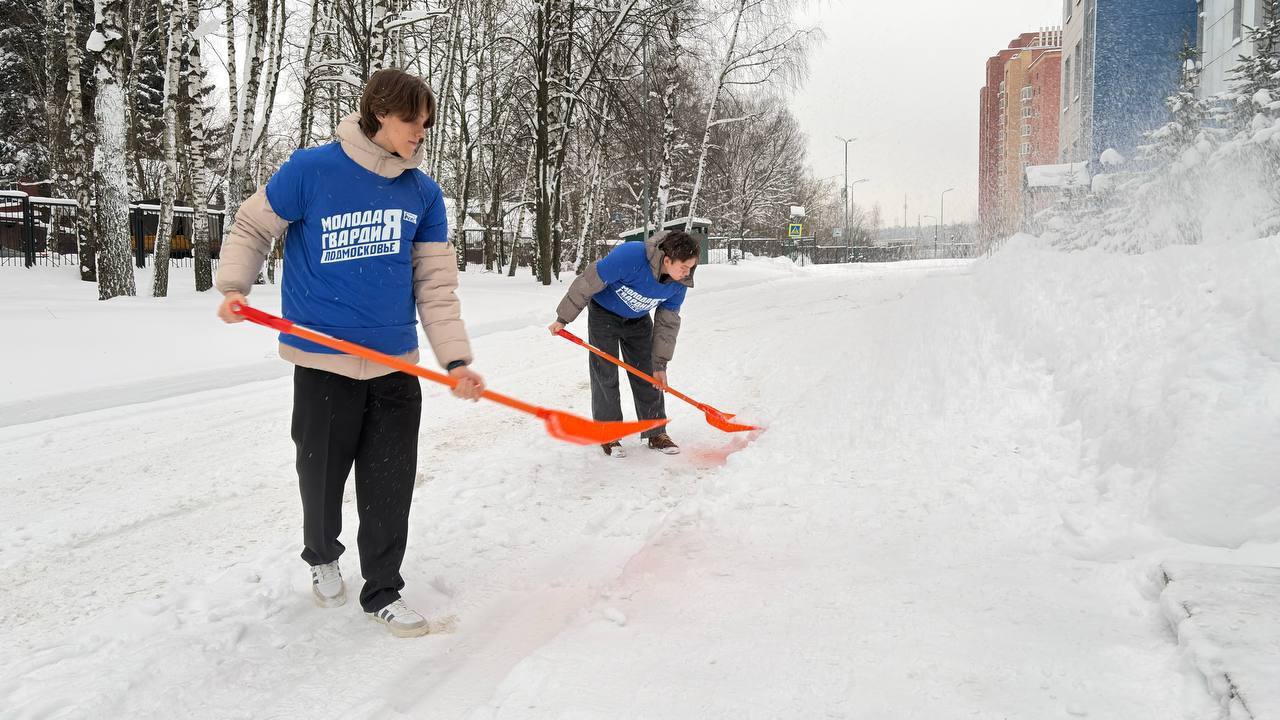В Подмосковье пройдут субботники по уборке снега