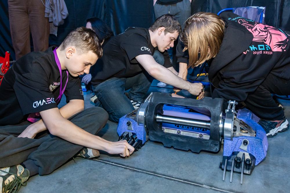 «Битва роботов» в парке «Патриот»