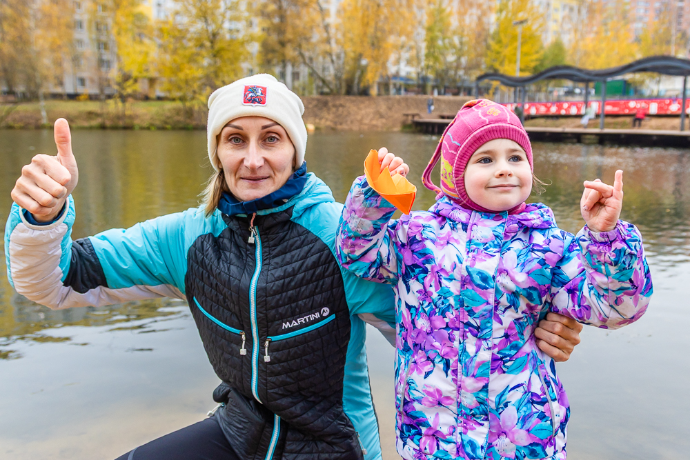 Комсомольский пруд в Одинцово после реконструкции