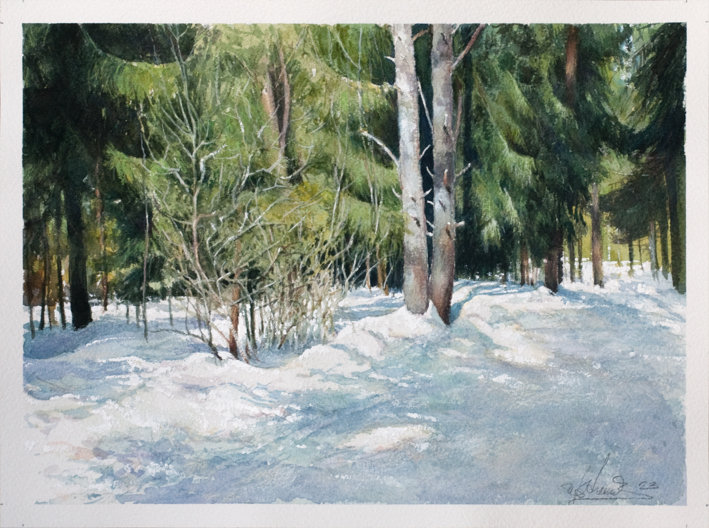 Выставка художника Константина Иванова в Одинцово