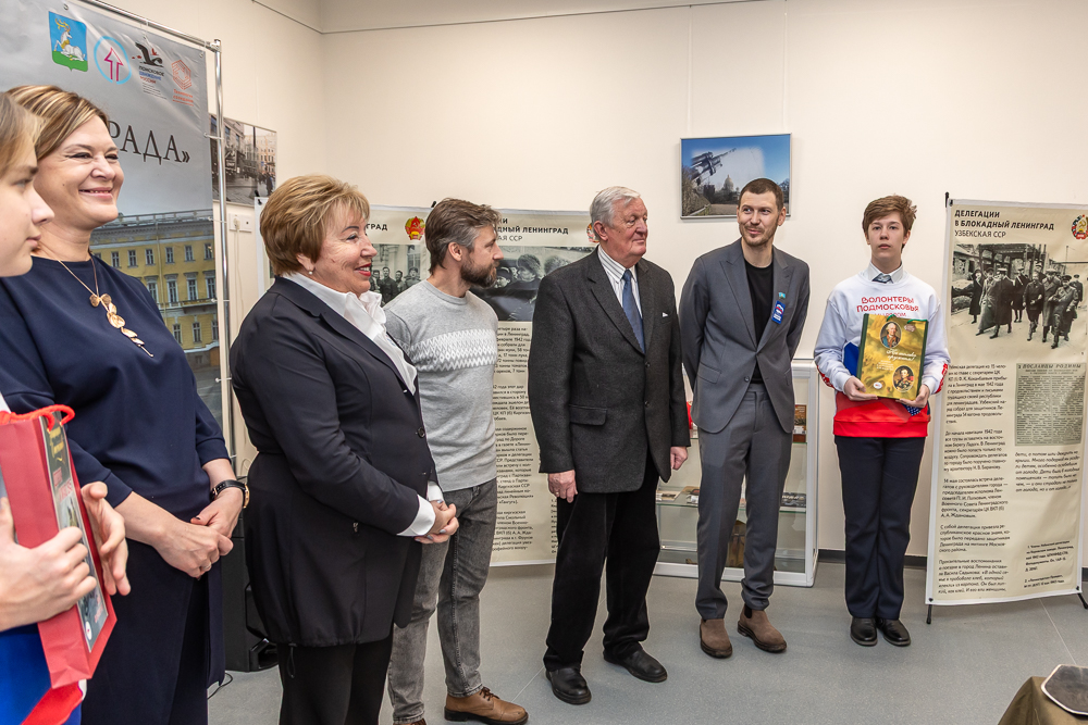 Открытие комплексного музея в новом корпусе школы №9 в Одинцово