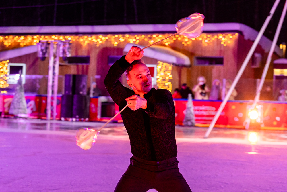 Ледовое шоу «Сказ о Руси» в парке Малевича