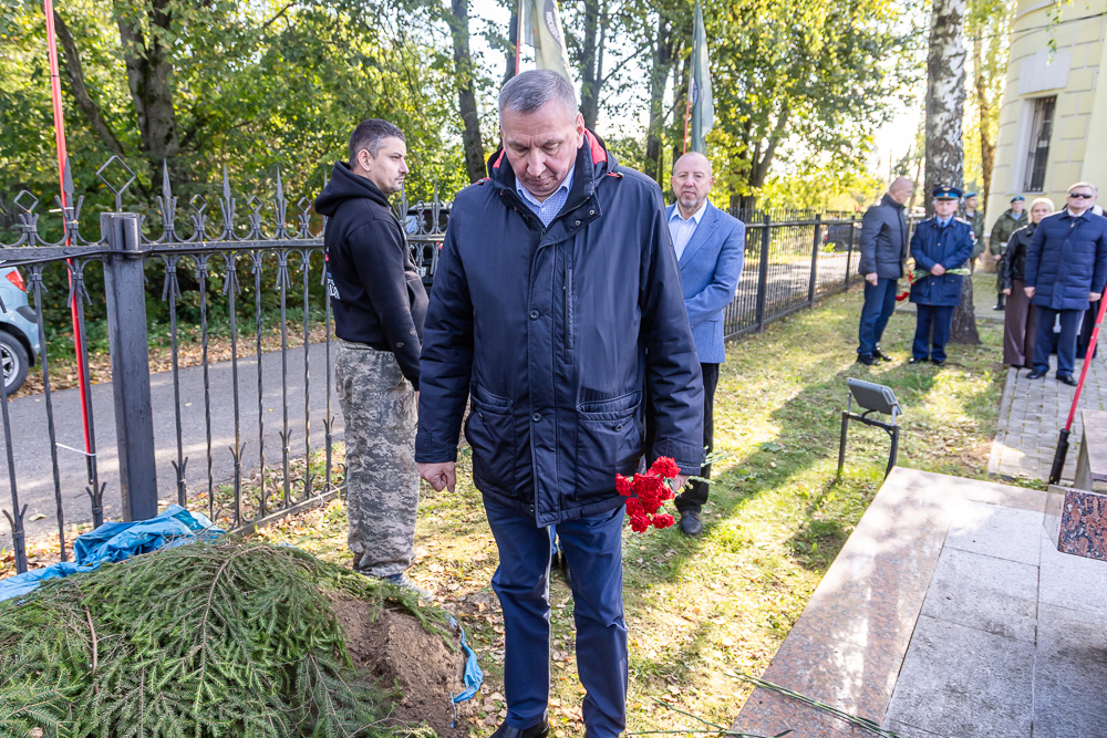 Захоронение на братской могиле в Ершово