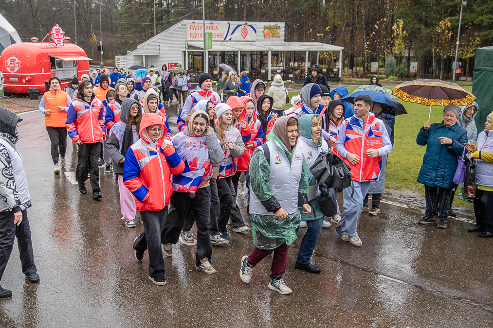 Эстафета «Огонь жизни» в Одинцово