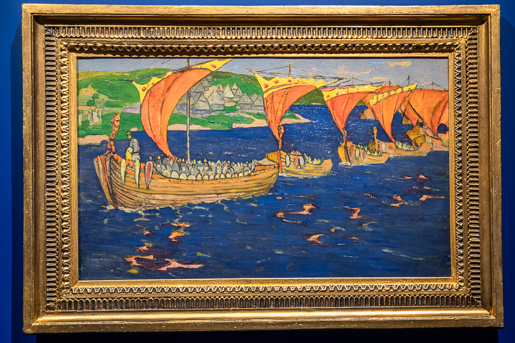 Ретроспективная выставка работ Николая Рериха в Звенигороде