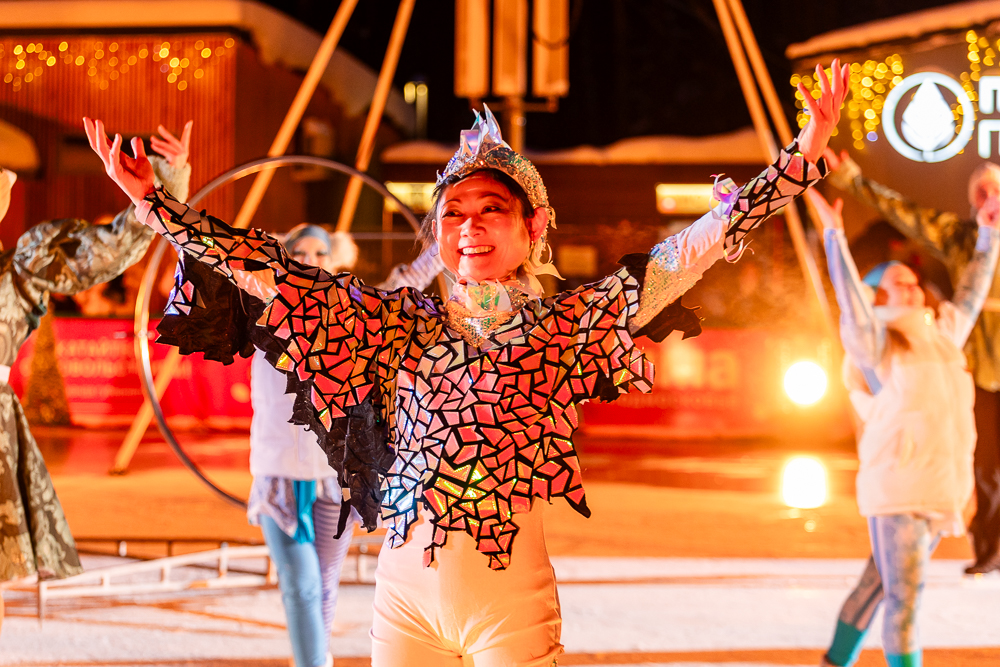 Ледовое шоу «Сказ о Руси» в парке Малевича