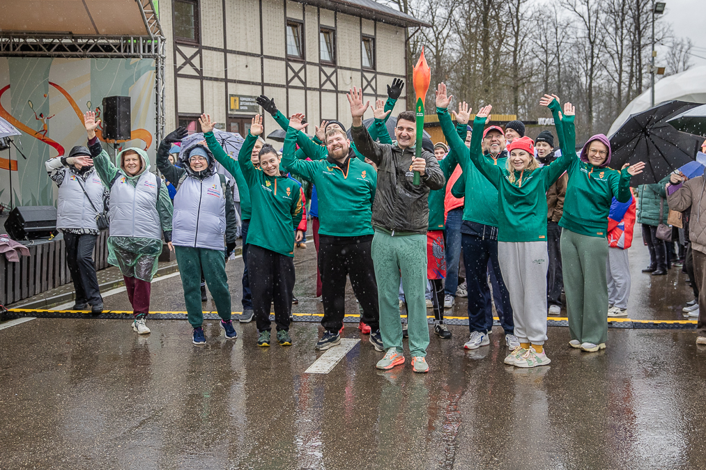 Эстафета «Огонь жизни» в Одинцово