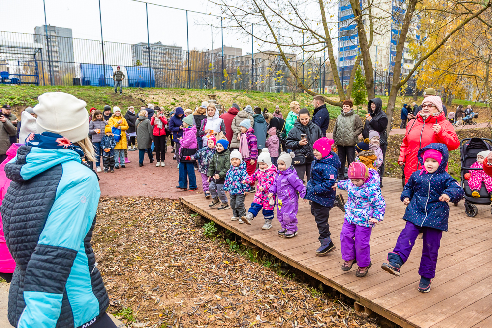 Комсомольский пруд в Одинцово после реконструкции