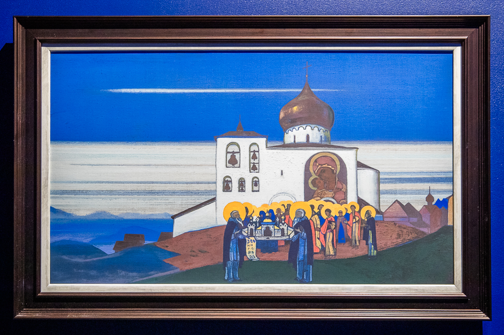 Ретроспективная выставка работ Николая Рериха в Звенигороде