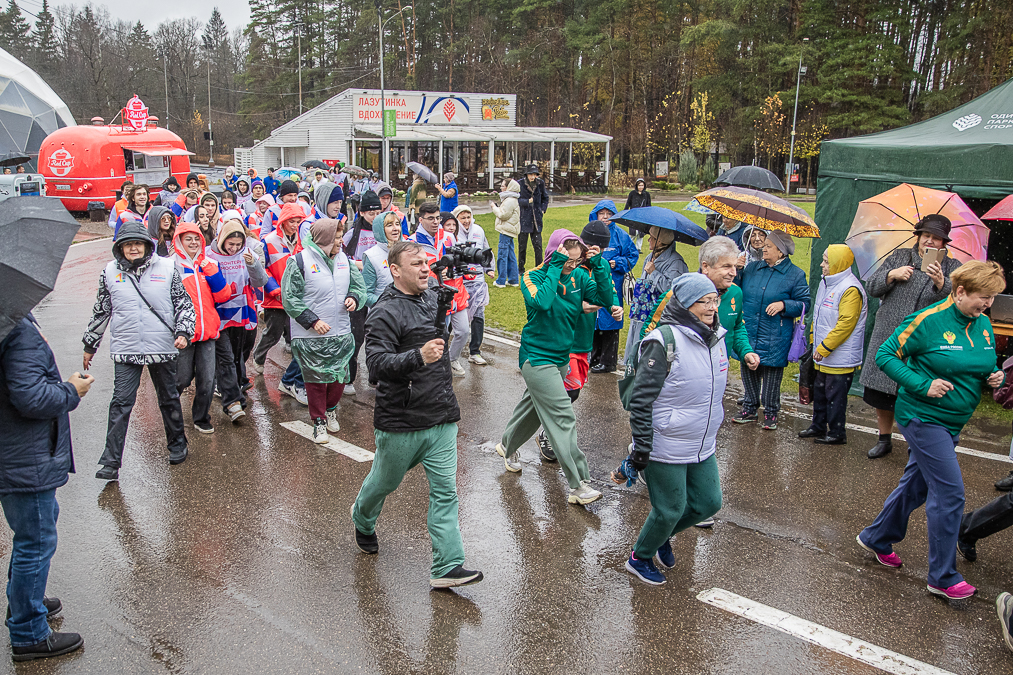 Эстафета «Огонь жизни» в Одинцово