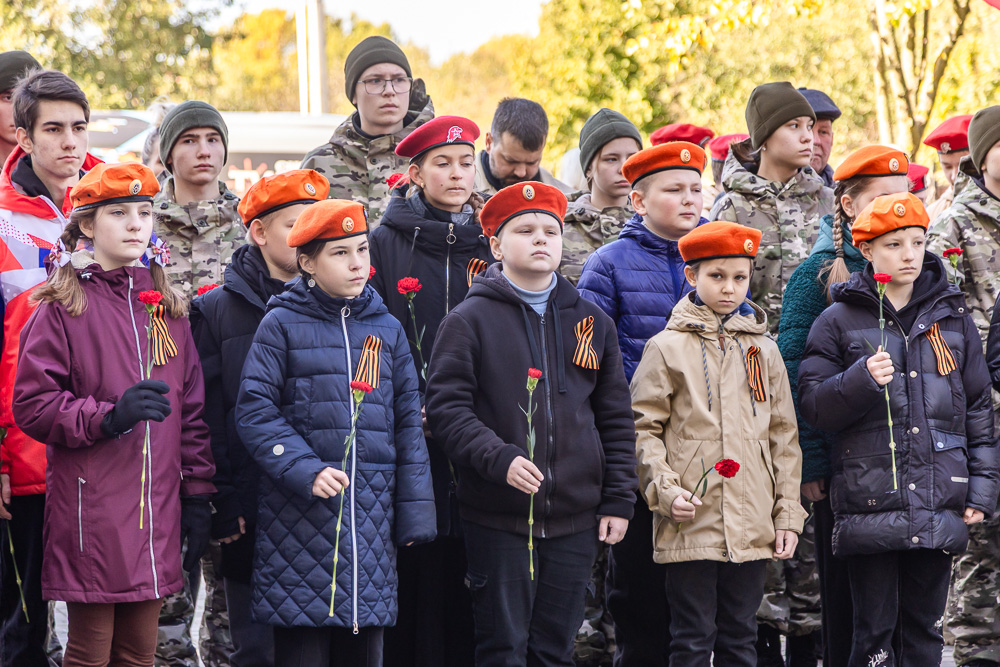 Захоронение на братской могиле в Ершово