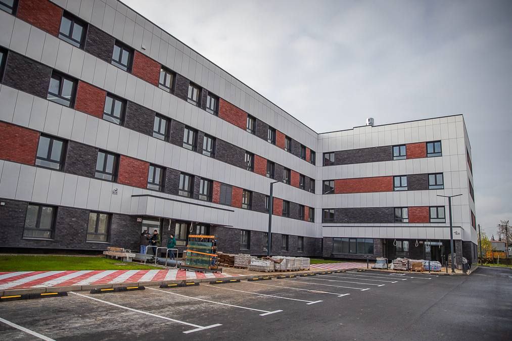 К концу года завершится строительство поликлиники в микрорайоне Одинцово-1