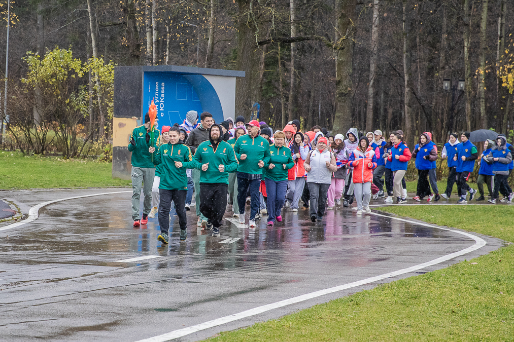 Эстафета «Огонь жизни» в Одинцово
