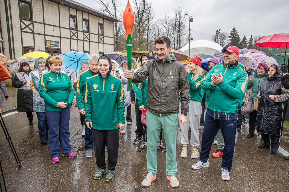 Эстафета «Огонь жизни» в Одинцово