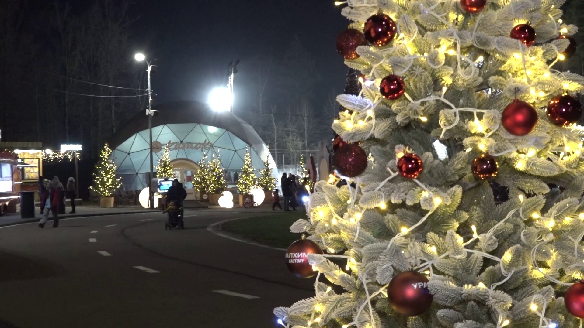 Зимняя сказка началась