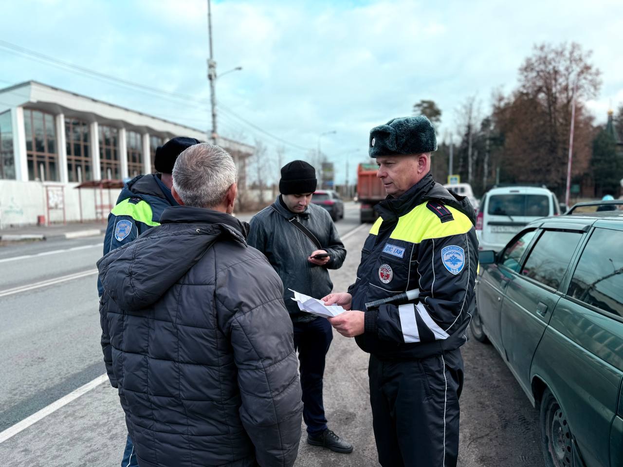 В Одинцовском округе прошёл совместный рейд ГИБДД и миграционной службы в рамках операции «Антикриминал»