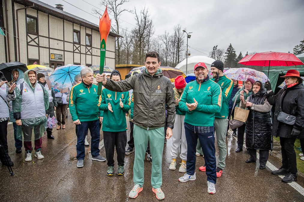 Эстафета «Огонь жизни» в Одинцово