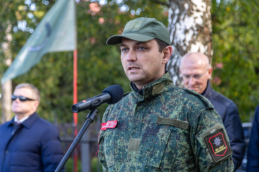 Захоронение на братской могиле в Ершово