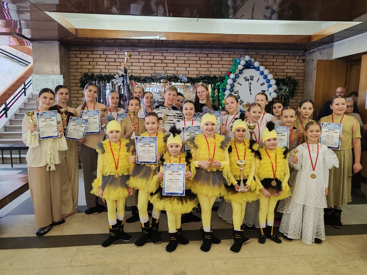 Кубок Гран-при всероссийского фестиваля-конкурса «Зимняя симфония» выиграли школьницы из Одинцово