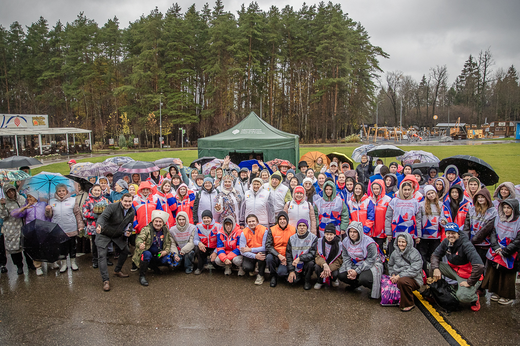 Эстафета «Огонь жизни» в Одинцово