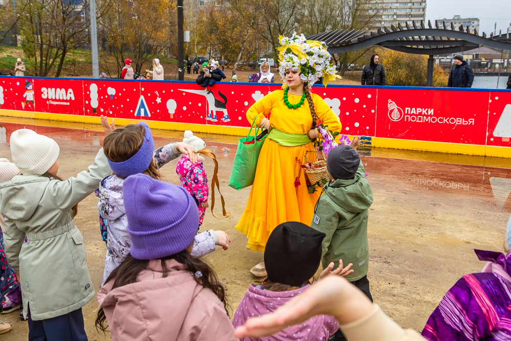 Комсомольский пруд в Одинцово после реконструкции