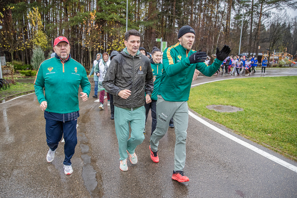 Эстафета «Огонь жизни» в Одинцово
