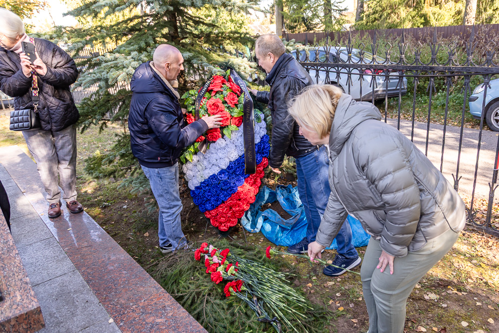 Захоронение на братской могиле в Ершово