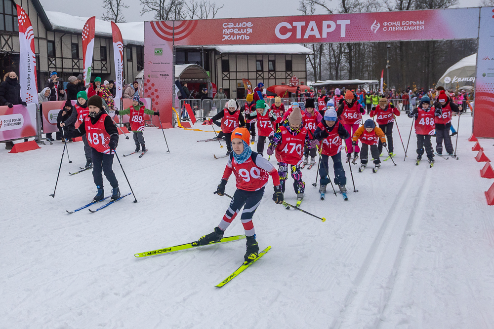 Благотворительная лыжня «Самое время жить» прошла в Одинцово