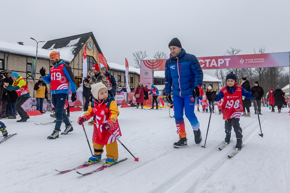 В Одинцово прошла благотворительная лыжня «Самое время жить»