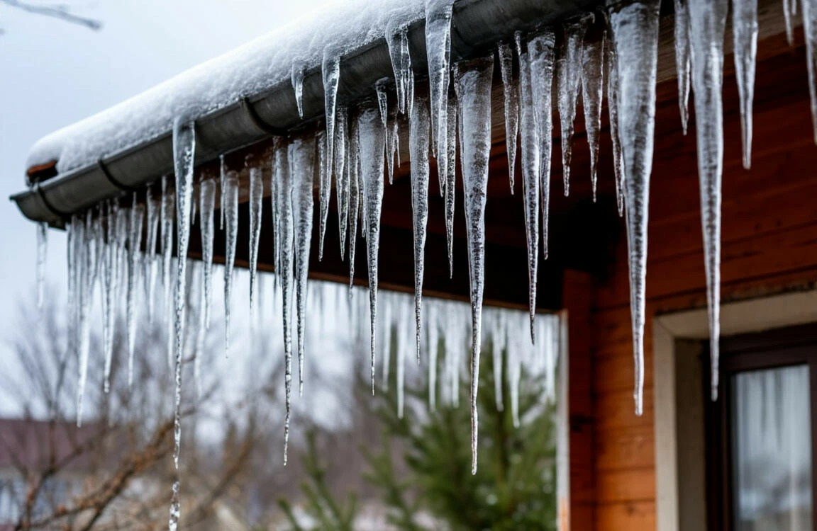 Капал прошлогодний снег