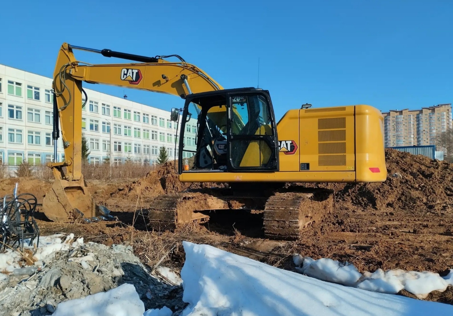 В Одинцовском округе началось строительство нового корпуса Лесногородской школы