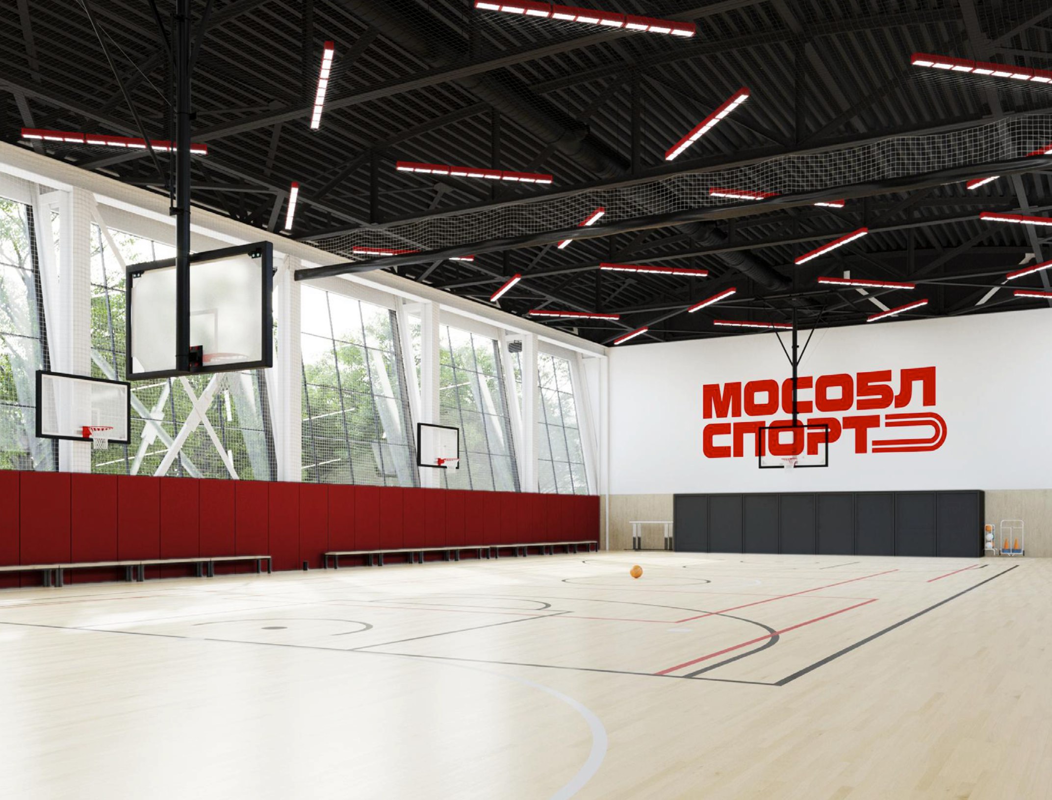 Капремонт спорткомлекса «Старый городок» в Одинцовском округе завершён наполовину